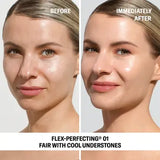 Odacite SPF 50 Mineral Drops Tinted Sunscreen - Flex Perfecting Shade 01