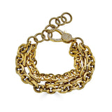 Loni Paul - Gold 3 Strand Bracelet